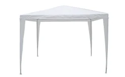 Gazebo a scatto in poliestere colore bianco 300x300 cm