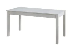Giacarta tavolo allungabile cemento bianco