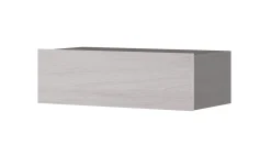 Gilda base 1 cassetto frassino ghiaccio L120 cm