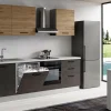 Gilda 2.0 cucina 300 cm cololre portland e rovere cadiz