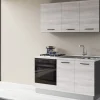 Gilda cucina 150 cm colore frassino ghiaccio