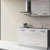 Gilda 2.0 cucina 150 cm colore frassino ghiaccio