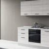Gilda cucina 180 cm colore frassino ghiaccio