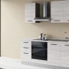 Gilda 2.0 cucina 195 cm colore frassino ghiaccio