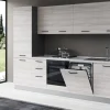 Gilda cucina 285 cm colore frassino ghiaccio