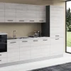 Gilda cucina 315 cm colore frassino ghiaccio
