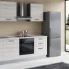 Gilda 2.0 cucina 300 cm colore frassino ghiaccio