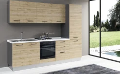 Gilda cucina 270 cm colore rovere cadiz