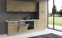 Gilda cucina 285 cm colore rovere cadiz