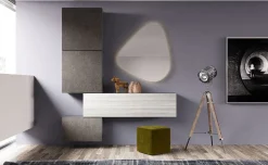 Gilda ingresso composizione n.38 colore frassino ghiaccio/portland