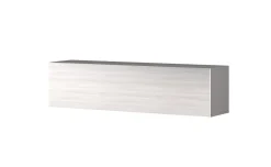Gilda pensile 1 anta a ribalta frassino ghiaccio L140 cm