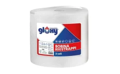 Gloxy Rotolone asciugatutto 800 strappi, 100% cellulosa
