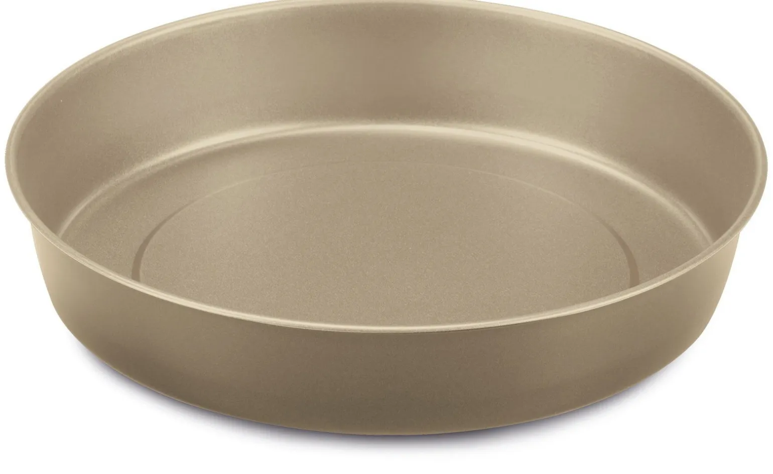 Gold Elegance tortiera liscia in acciaio Ø28 cm