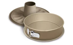 Gold tortiera apribile 2 fondi in acciaio Ø26 cm