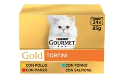 Gourmet Gold Gatto 24x85gr tortini