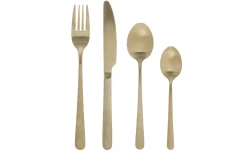 Green Harmony servizio 24 posate inox oro