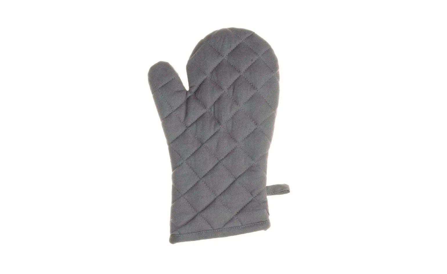 Greta guanto in 100% cotone grigio scuro