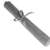 Greta set 2 tovagliette 100% cotone grigio scuro