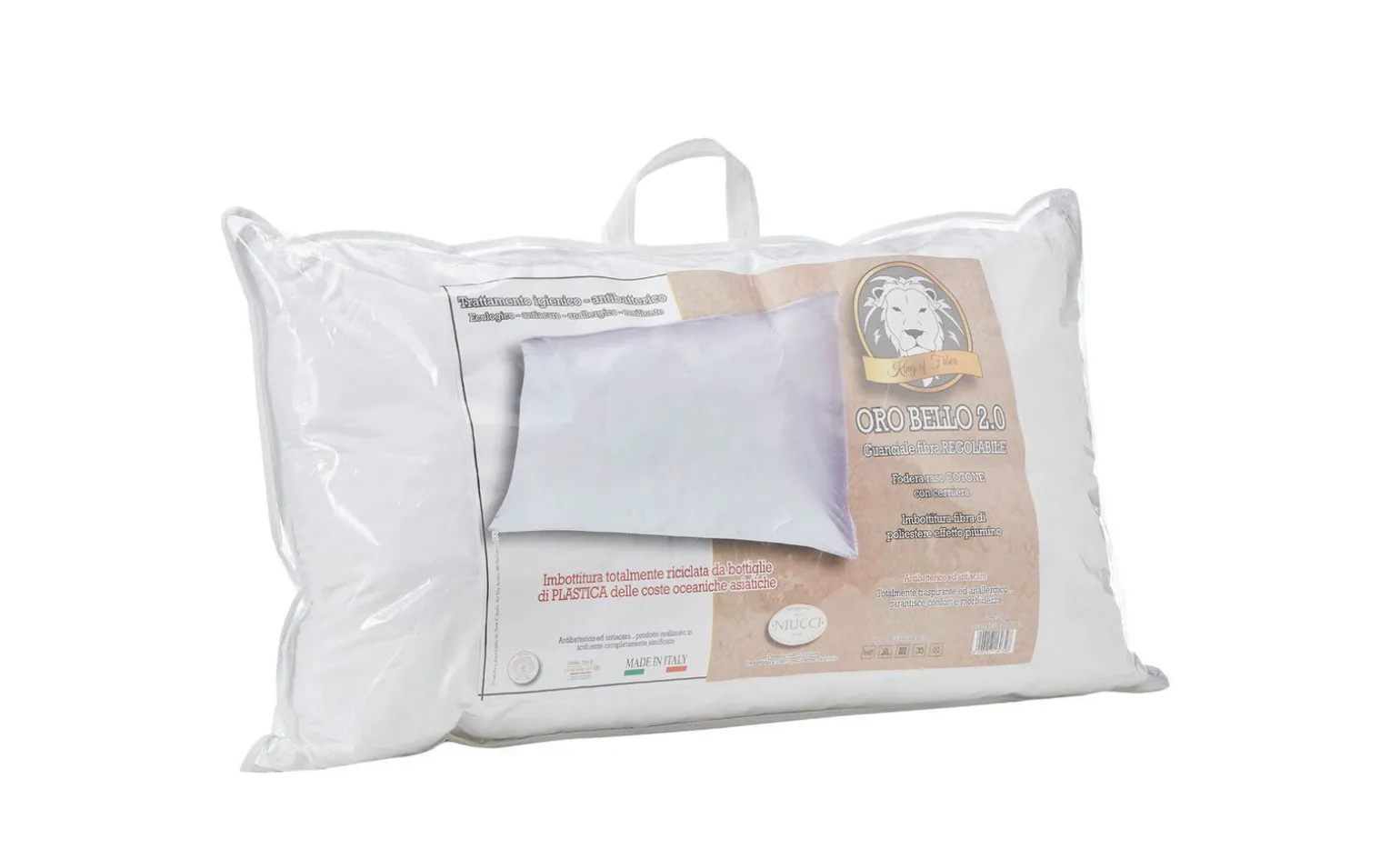 Guanciale con imbottitura riciclata Orobello