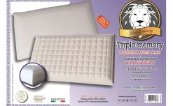 Guanciale triplo memory massaggiante 72x42 cm