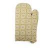 Guanto forno giallo in 100% cotone