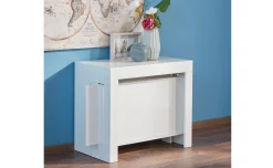 Handy consolle allungabile bianco lucido