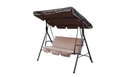 Helen dondolo 3 posti con tettuccio beige