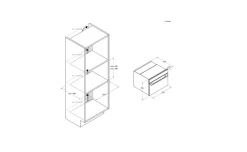 Hoover Forno microonde combinato 550 Flow HO4MWM9G6NQB