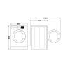 Hotpoint Lavatrice a carica frontale NF97WK IT