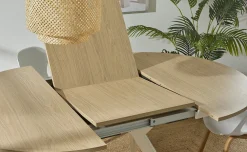 Ibiza tavolo allungabile rovere naturale e bianco