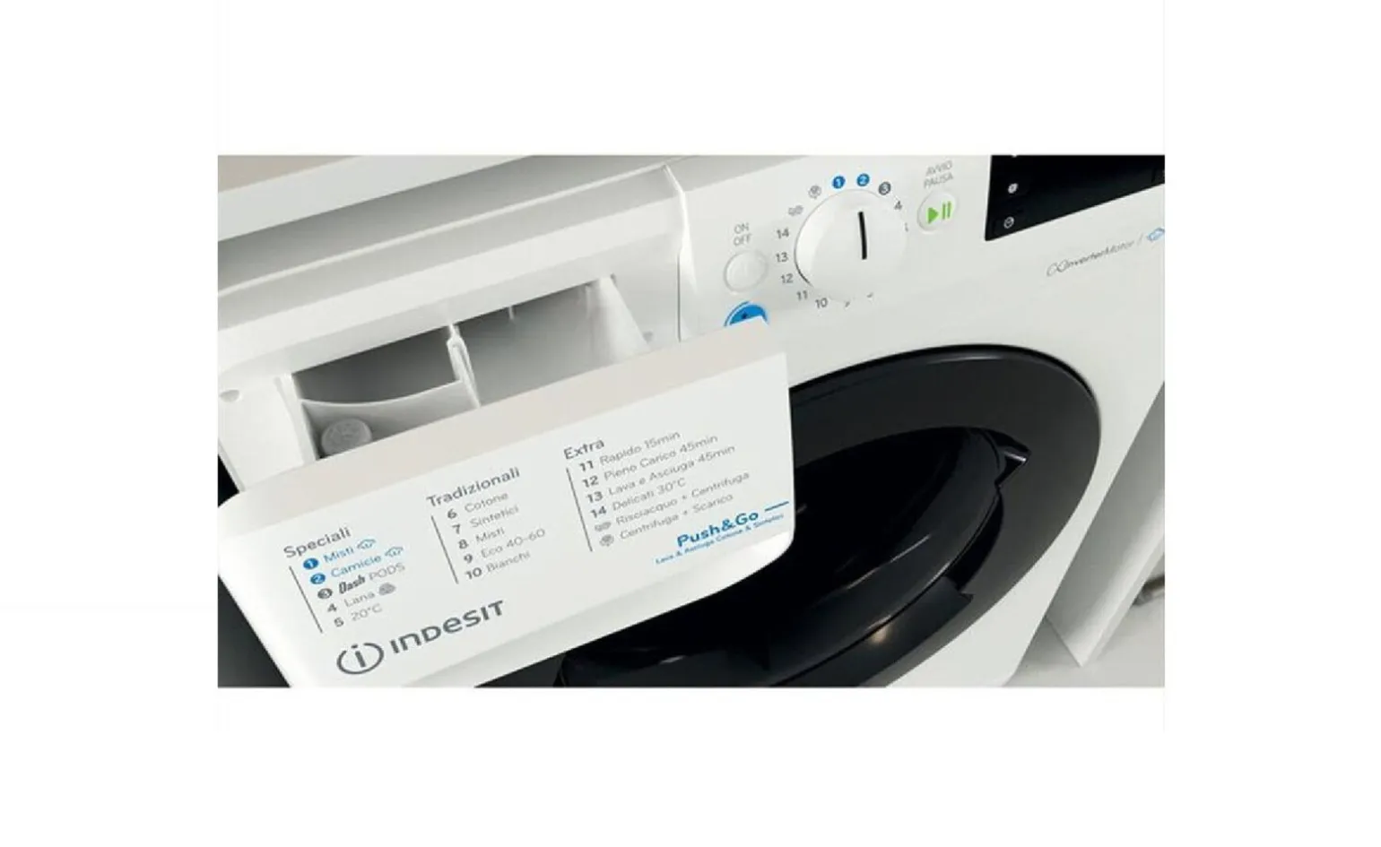 Indesit Lavasciuga a libera installazione 9+6 kg - BDE 96436 WKV IT 1400 giri al minuto