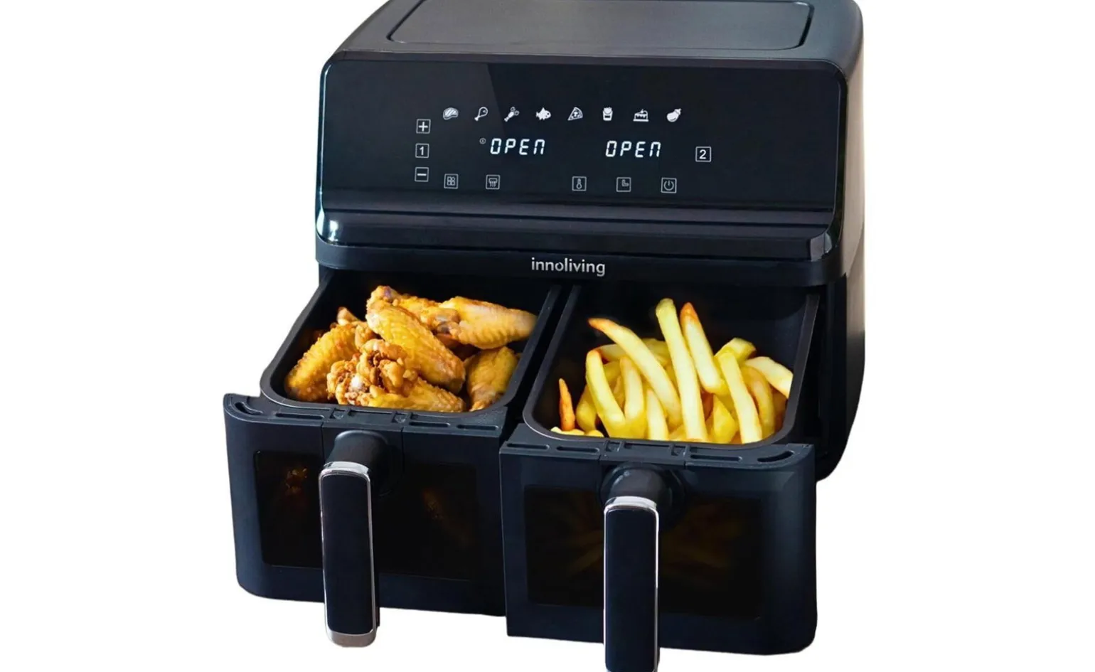 Innoliving Friggitrice ad aria con doppio cestello Inn-798