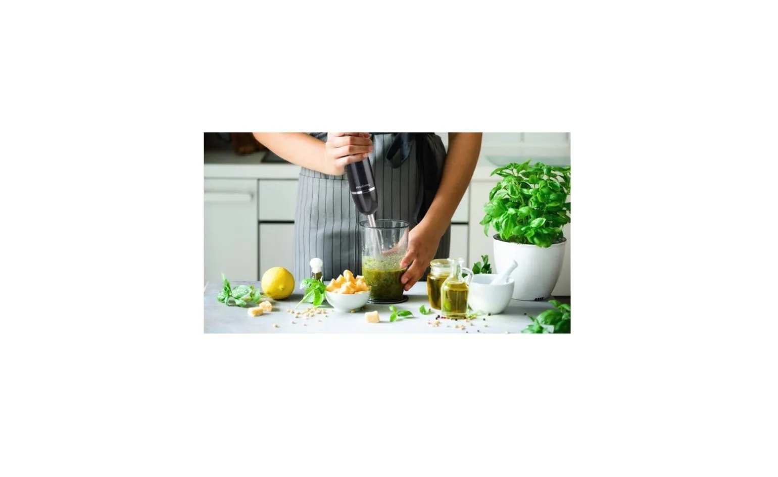 Innoliving Frullatore ad inmmersione ricaricabile
