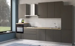 Iris cucina 360 cm colore grigio scuro