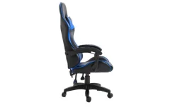 Iron poltrona gaming nera e blu