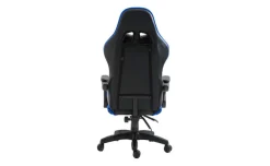 Iron poltrona gaming nera e blu