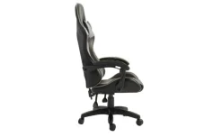 Iron poltrona gaming nera e grigia