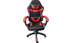 Iron poltrona gaming nera e rossa