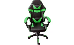 Iron poltrona gaming nera e verde