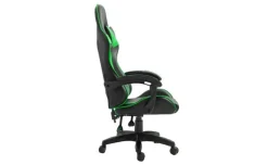 Iron poltrona gaming nera e verde