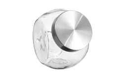 Jar barattolo 0,65L in vetro e acciaio inox