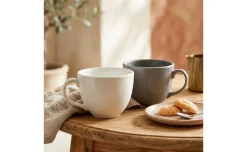 Jumbo tazza tinta unita in ceramica colori assoriti
