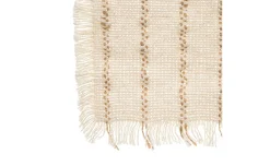 Juta tovaglietta in cotone beige 45x30 cm