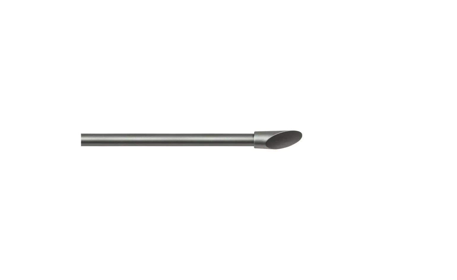 Kit bastone per tende ferro Ø20/17 cm 120-210 nichel