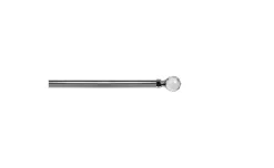Kit bastone per tende ferro luce cromo Ø20-17 cm 120-210
