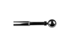 Kit bastone per tende ferro palla cromo Ø9-12 cm 70-120