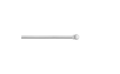 Kit bastone per tende ferro sfera Ø20/17 cm 160-300 bianco