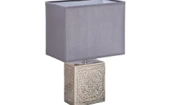 Lampada base ceramica carl assortita 23x14 centimetri altezza 36,5 centimetri