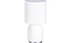 Lampada base ceramica rossa assortita diametro 13 centimetri altezza 26 centimetri