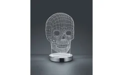 Lampada tavolo skull altezza 21 centimetri 600 lumen